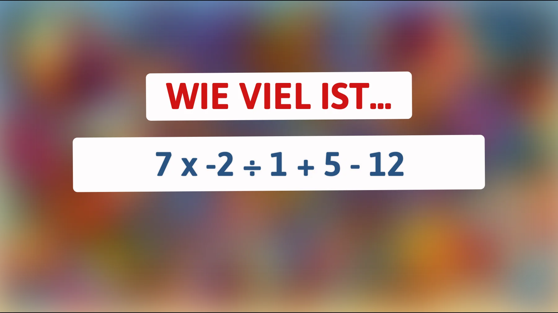 Löse dieses Rätsel, das nur die Hellsten knacken: Schaffst du die mathematische Herausforderung?"