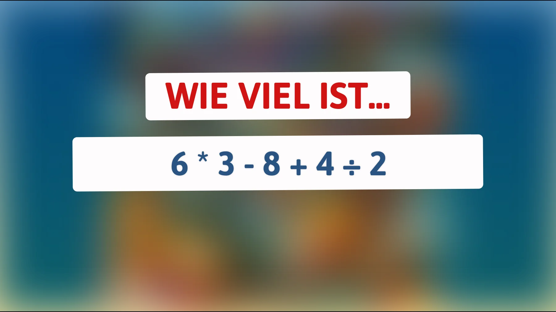 Nur echte Genies lösen es: Kannst du das verzwickte Mathe-Rätsel knacken?"